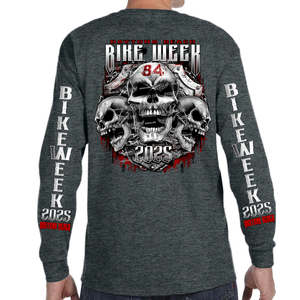 2025 Bike Week Daytona Beach Chained Shield Long Sleeve