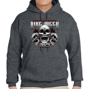 2025 Bike Week Daytona Beach Chained Shield Pullover Hoodie