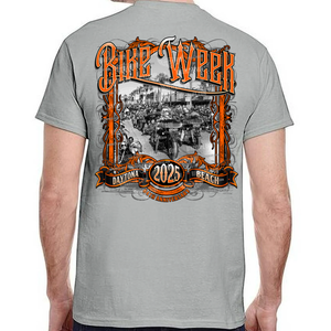 2025 Bike Week Daytona Beach Main Street Bikers T-Shirt