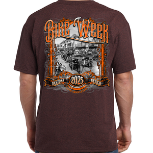 2025 Bike Week Daytona Beach Main Street Bikers T-Shirt