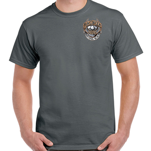 2025 Bike Week Daytona Beach Engine Emblem T-Shirt