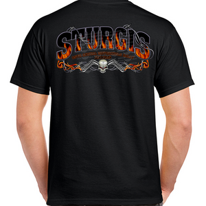 2025 Sturgis Motorcycle Rally Barbwire Eagle T-Shirt