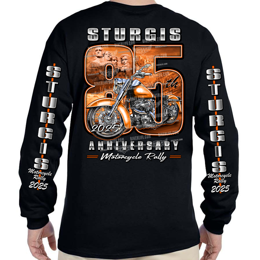 2025 Sturgis Motorcycle Rally 85th Scene Limited Edition Long Sleeve