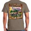 2025 Sturgis Motorcycle Rally Rushmore Map T-Shirt