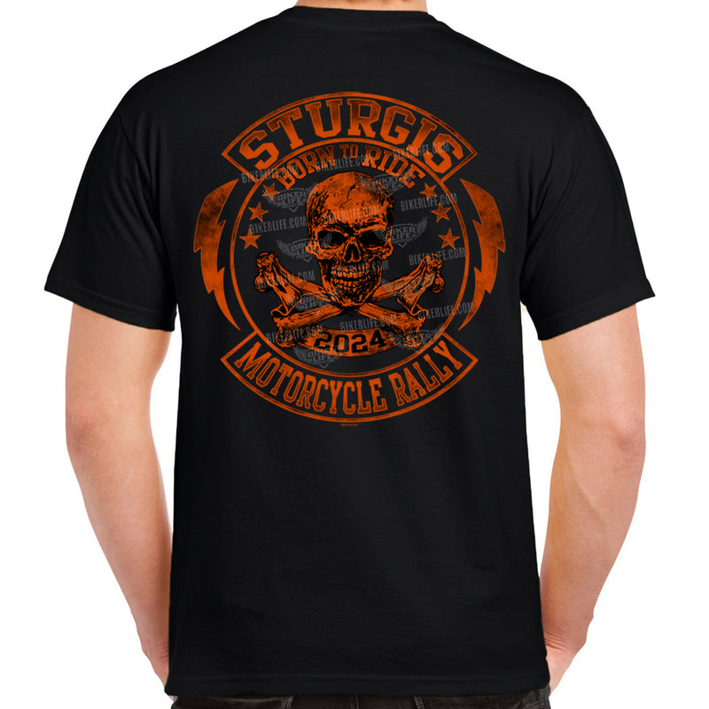 2024 Sturgis Motorcycle Rally Born To Ride T-Shirt